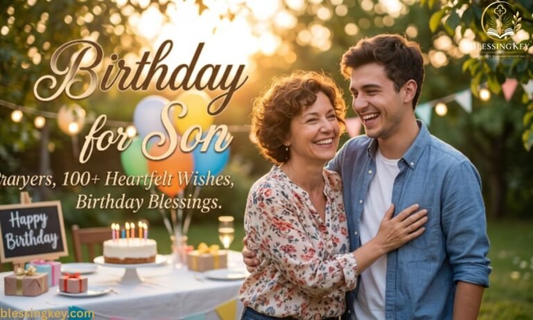 Birthday Blessings for Son 100+ Heartfelt Wishes, Prayers & Birthday Blessings