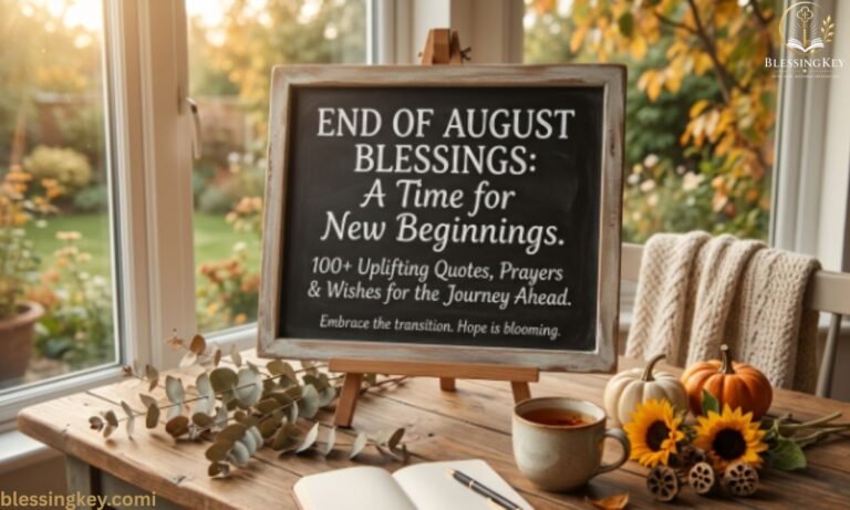 End of August Inspirational Blessings 100+ Uplifting Quotes, Prayers & Wishes for a New Beginning