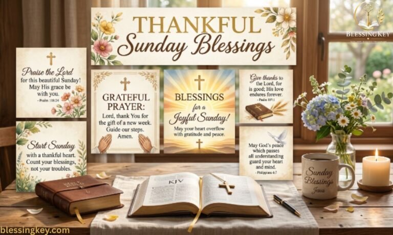 Thankful Sunday Blessings Quotes 100+ Grateful Prayers, Quotes & Wishes