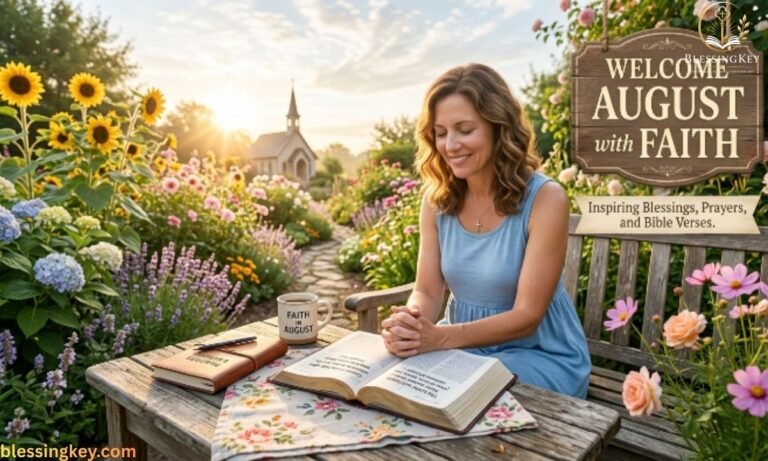 Welcome August with Faith Inspiring Blessings, Prayers, and Bible Verses
