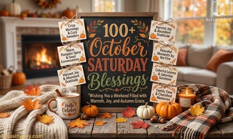 100+ October Saturday Blessings