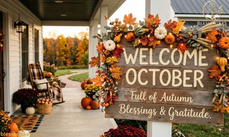 100+ Welcome October Blessings