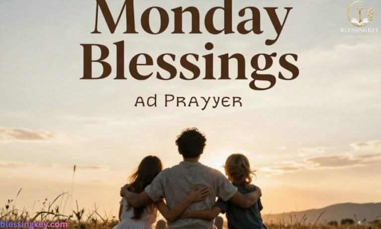Monday Blessings and Prayers: Powerful Words for Faith, Peace & a Blessed Week