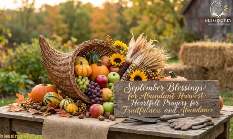 September Blessings for Abundant Harvest Heartfelt Prayers for Fruitfulness and Abundance