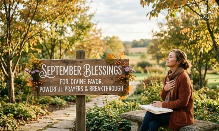 September Blessings for Divine Favor Powerful Prayers, Blessings & Breakthrough