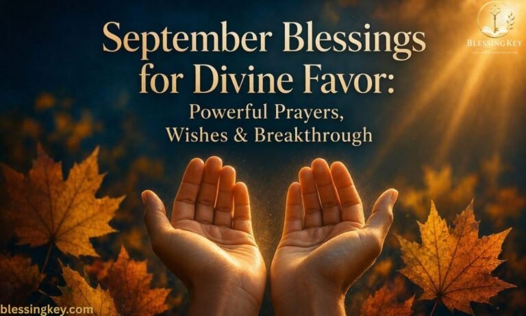 September Blessings for Divine Favor Powerful Prayers, Wishes & Breakthrough