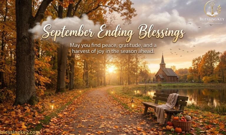 September Ending Blessings