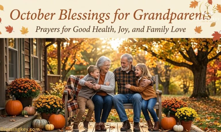 October Blessings for Grandparents Prayers for Good Health, Joy, and Family Love