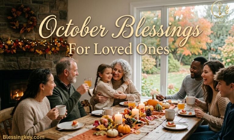 October Blessings for Loved Ones