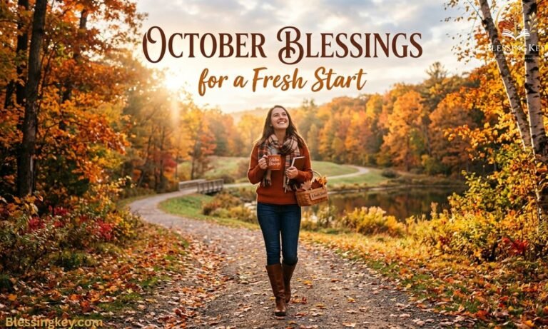 October Blessings for a Fresh Start