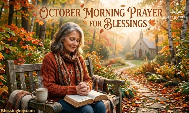 October Morning Prayer for Blessings