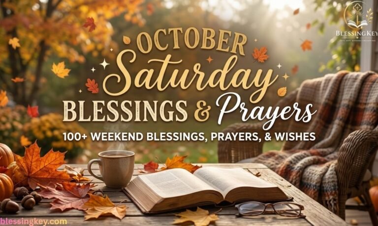 October Saturday Blessings and Prayers: 100+ Weekend Blessings, Prayers, and Wishes
