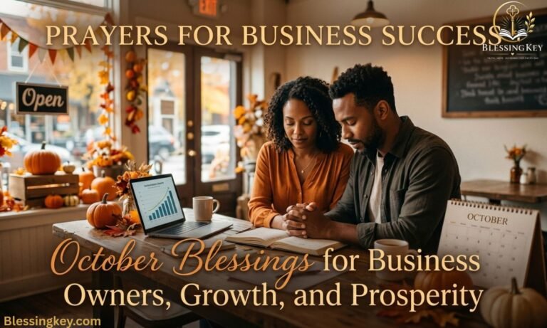 Prayers for Business Success October Blessings for Business Owners, Growth, and Prosperity