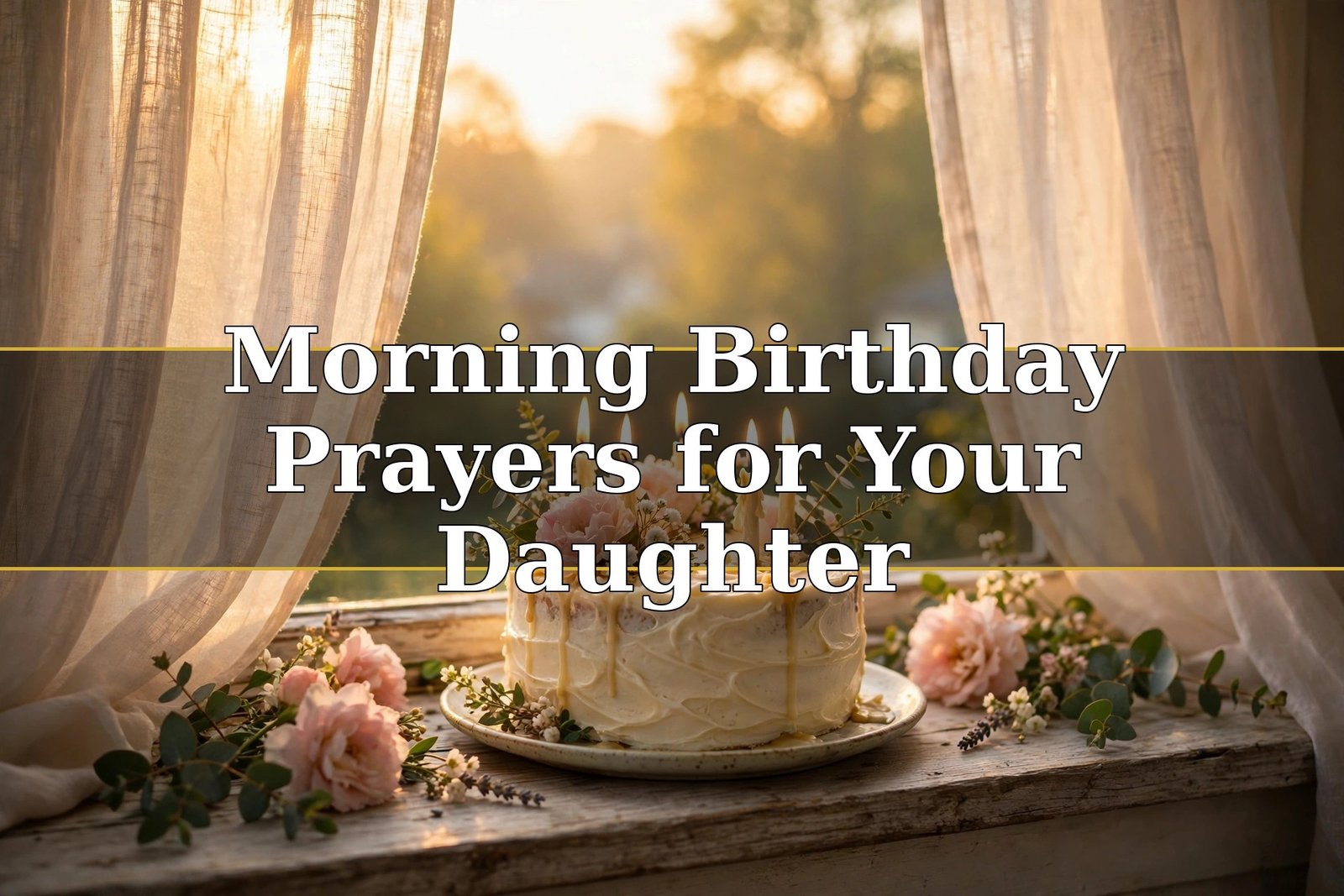 Morning Birthday Prayers for Your Daughter