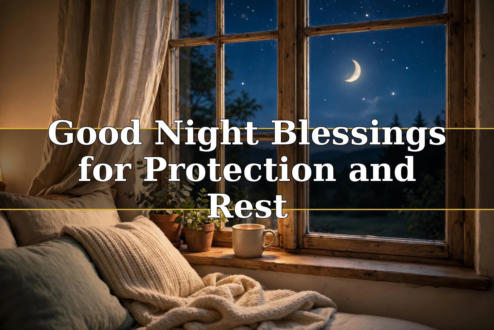 Good Night Blessings for Protection and Rest