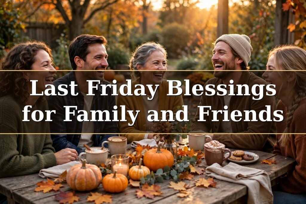 Last Friday Blessings for Family and Friends