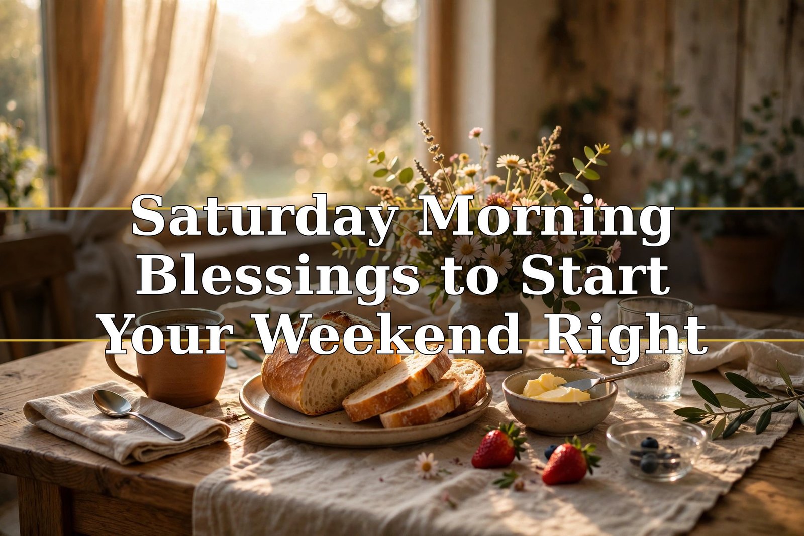 Saturday Morning Blessings to Start Your Weekend Right