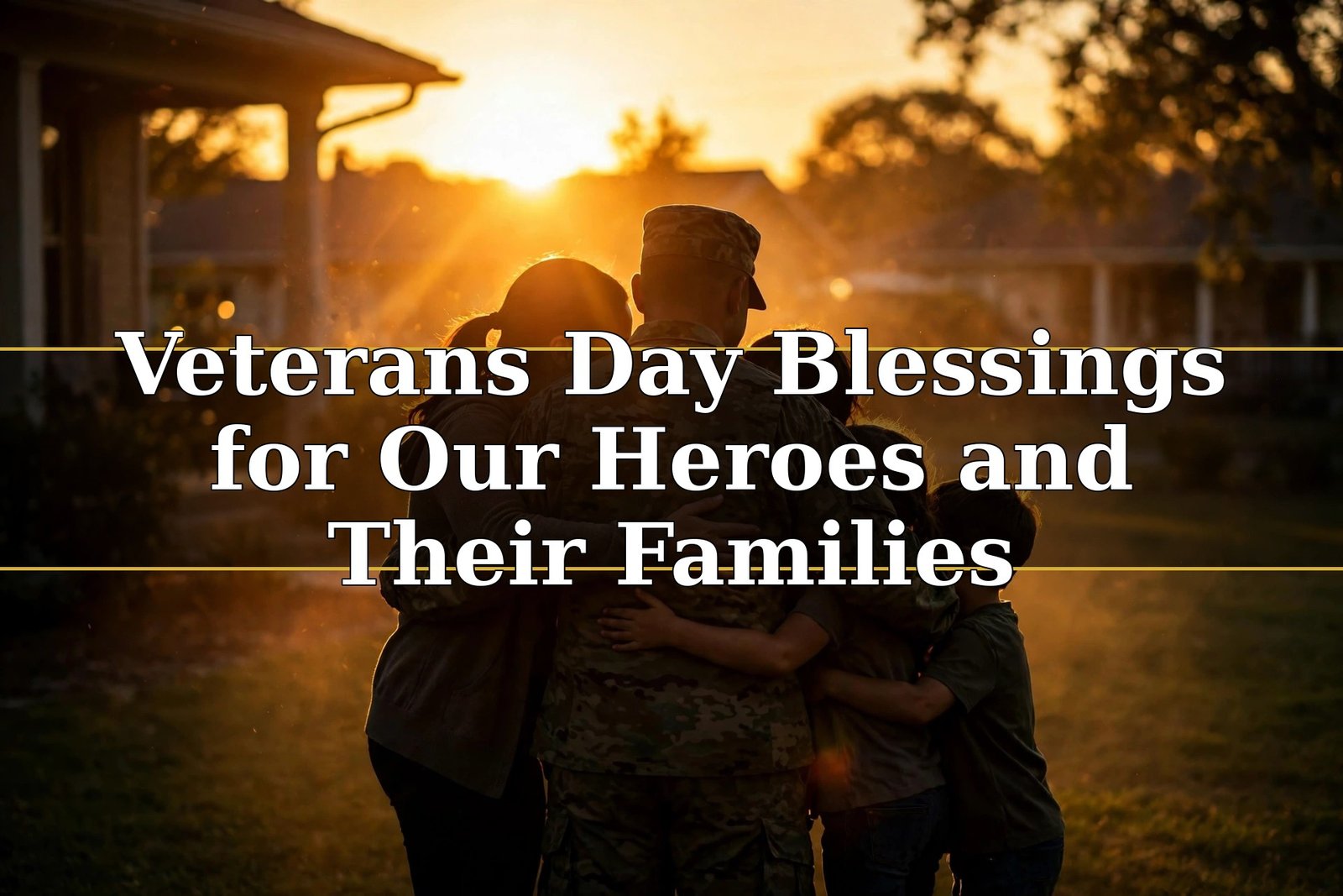Veterans Day Blessings for Our Heroes and Their Families