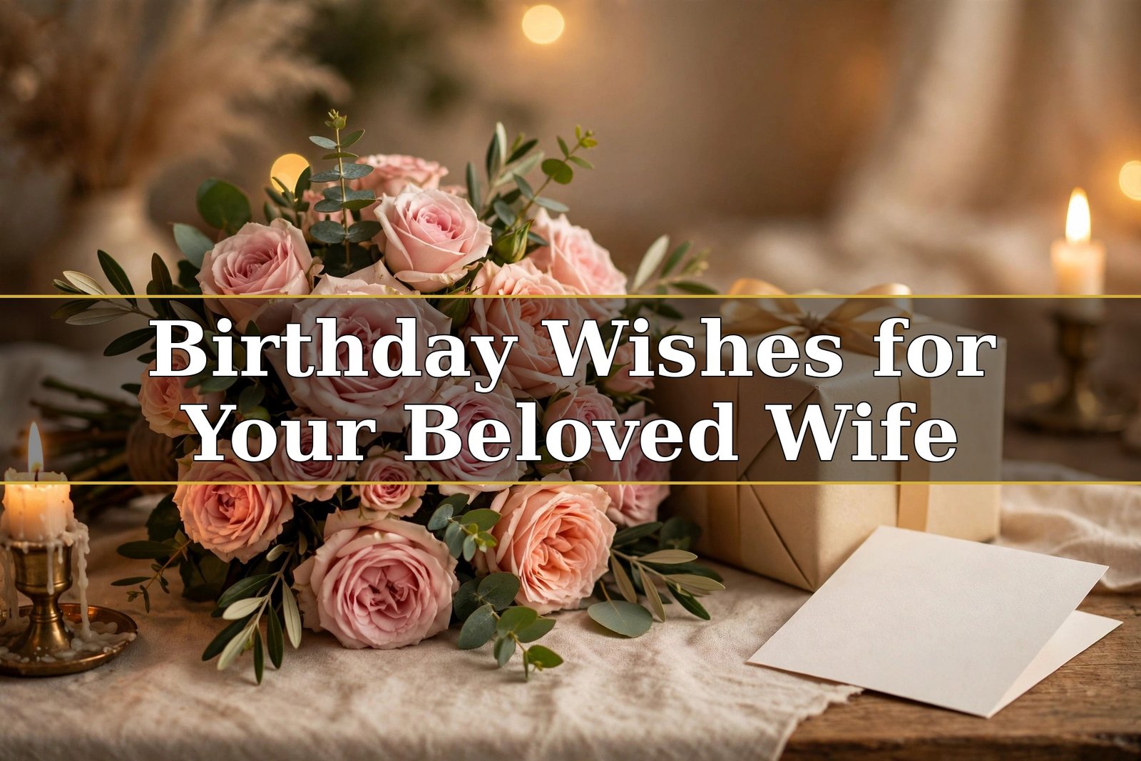 Birthday Wishes for Your Beloved Wife